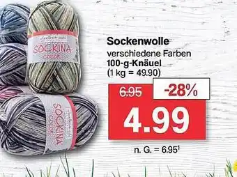 Famila Nord West Sockenwolle Angebot