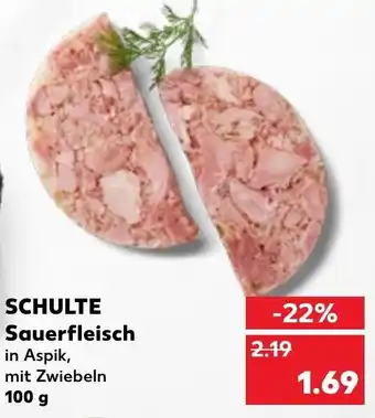 Kaufland Schulte Sauerfleisch in Aspik 100 g Angebot