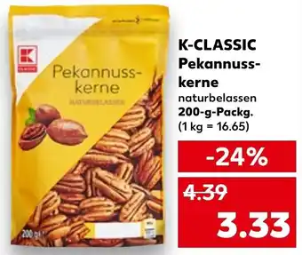 Kaufland K-Classic Pekannusskerne 200 g Packg. Angebot