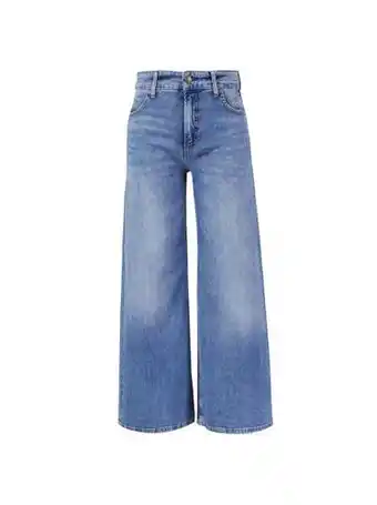 Unger-Fashion.com Cambio wide leg jeans 'aimee cropped' light blue Angebot