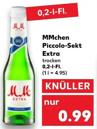 Kaufland MMchen Piccolo Sekt Extra 0,2 L-Fl. Angebot