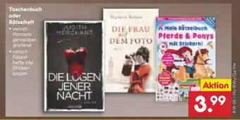 Netto Marken-Discount Taschenbuch o. Ratselheft Angebot