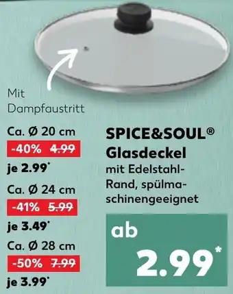 Kaufland Spice & Soul Glasdeckel Angebot