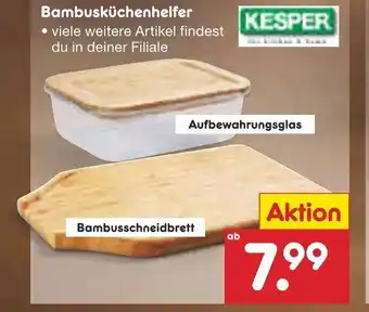 Netto Marken-Discount Kesper Bambuskuchenhelfer Angebot