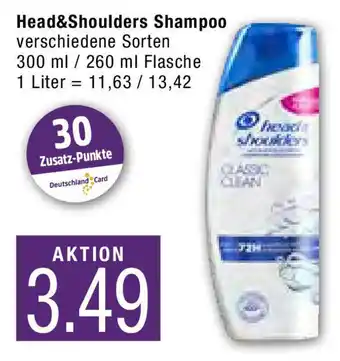 Marktkauf Head & Shoulders shampoo 300 ml/260ml Angebot