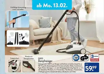 Aldi Nord Quigg dampfreiniger Angebot