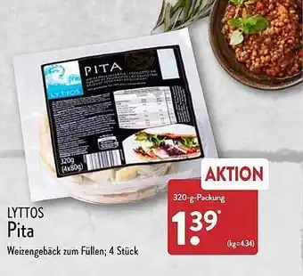 Aldi Nord Lyttos pita Angebot