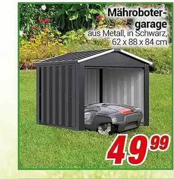 CENTERSHOP Mähroboter garage Angebot