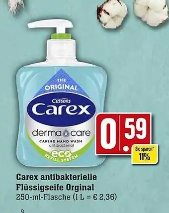 E-Center Carex antibakterielle flüssigseife original Angebot