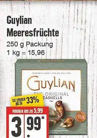 Edeka Guylian meeresfrüchte Angebot