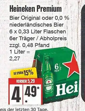 Edeka Heineken premium Angebot