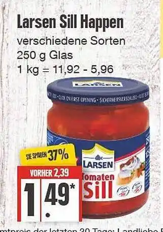 Edeka Larsen sill happen Angebot