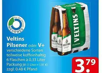 Famila Nord Ost Veltins pilsener oder v+ Angebot