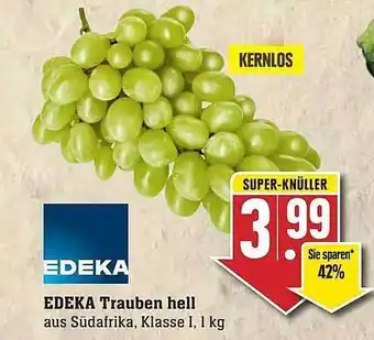 Edeka Edeka trauben hell Angebot