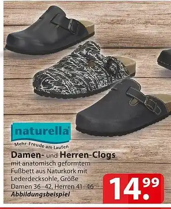 Famila Nord Ost Naturella damen oder herren-clogs Angebot