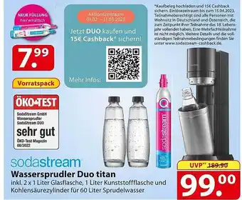 Famila Nord Ost Sodastream wassersprudler duo titan Angebot