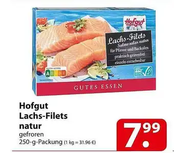 Famila Nord Ost Hofgut lachs-filets natur Angebot