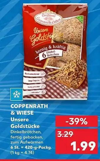 Kaufland Coppenrath & wiese unsere goldstücke Angebot