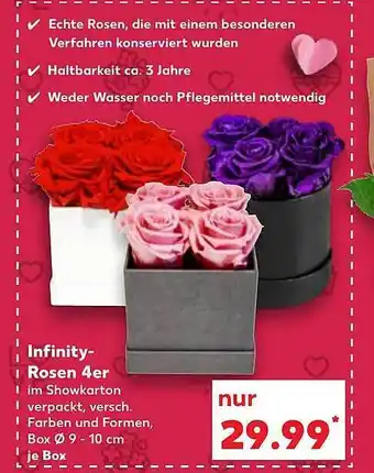 Kaufland Infinity-rosen 4er Angebot