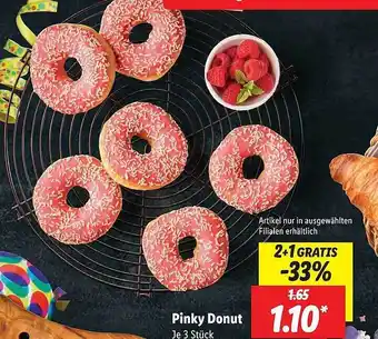 Lidl Pinky donut Angebot