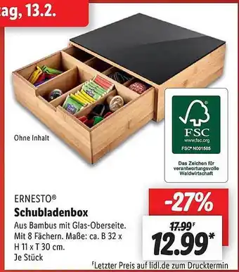 Lidl Ernesto schubladenbox Angebot