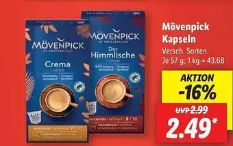 Lidl Mövenpick kapseln Angebot