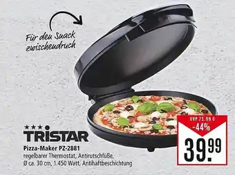 Marktkauf Tristar pizza-maker pz-2881 Angebot