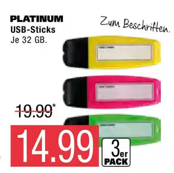 Marktkauf Platinum USB Sticks Angebot