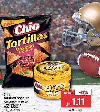 Famila Nord West Chio tortillas oder dip Angebot