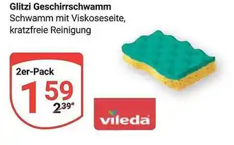 Globus Glitzi geschirrschwamm vileda Angebot