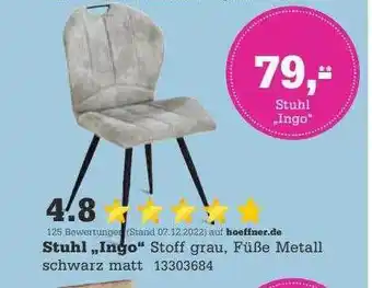 Höffner Stuhl „ingo“ Angebot