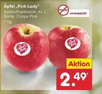 Netto Marken-Discount Äpfel pink lady Angebot