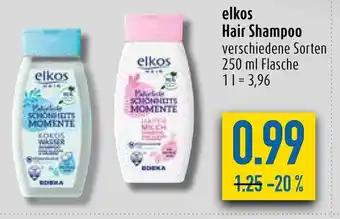 diska Elkos Hair Shampoo 250ml Angebot