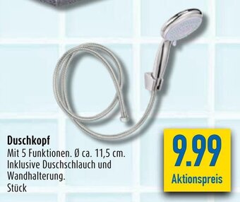 diska Duschkopf Angebot