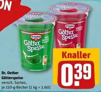 REWE Center Dr. Oetker Gotterspeise 150g Angebot