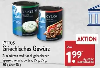 Aldi Nord Lyttos Griechisches Gewürz Angebot