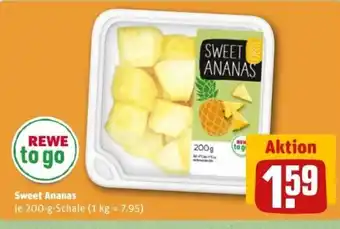 REWE Center REWE to go Sweet Ananas 200g Angebot