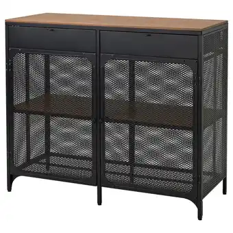 IKEA Fjällbo sideboard schwarz Angebot