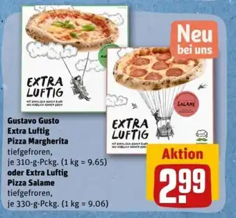 REWE Center Gustavo Gusto Pizza 310-330g Angebot