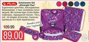Marktkauf Schulranzen Set ,,Ultralight Plus" Angebot