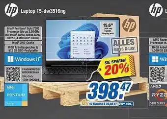 Expert Bening Hp laptop 15-dw-3516ng Angebot