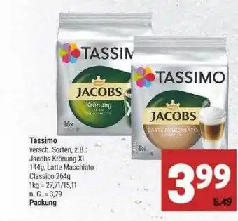 Marktkauf Tassimo verschiedene sorten Angebot