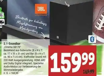 Marktkauf Jbl 2.1-soundbar Angebot