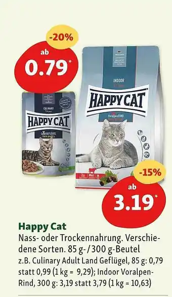 Fressnapf Happy cat Angebot