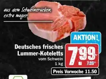 Hit Deutsches frische Lummer Koteletts 1 kg Angebot