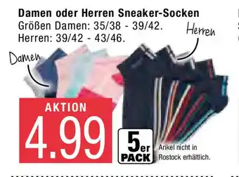 Marktkauf Damen oder Herren  Sneaker Socken Angebot