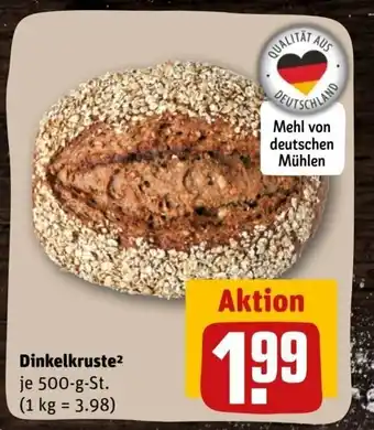 REWE Center Dinkelkruste 500g Angebot