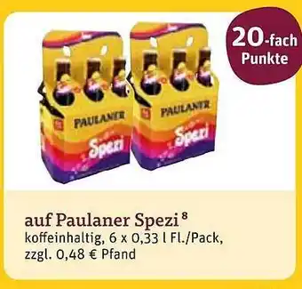 tegut Auf paulaner spezi Angebot