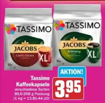 Hit Tassimo Kaffeekapseln 89,6-268 g Packung Angebot