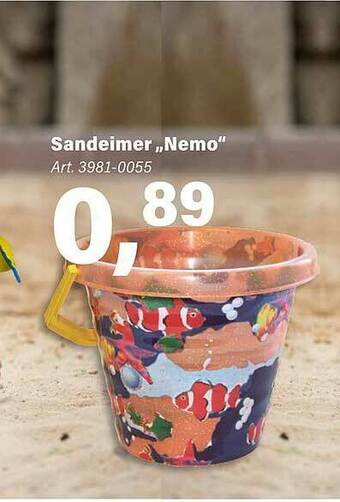 Schleudermaxx Sandeimer „nemo” Angebot